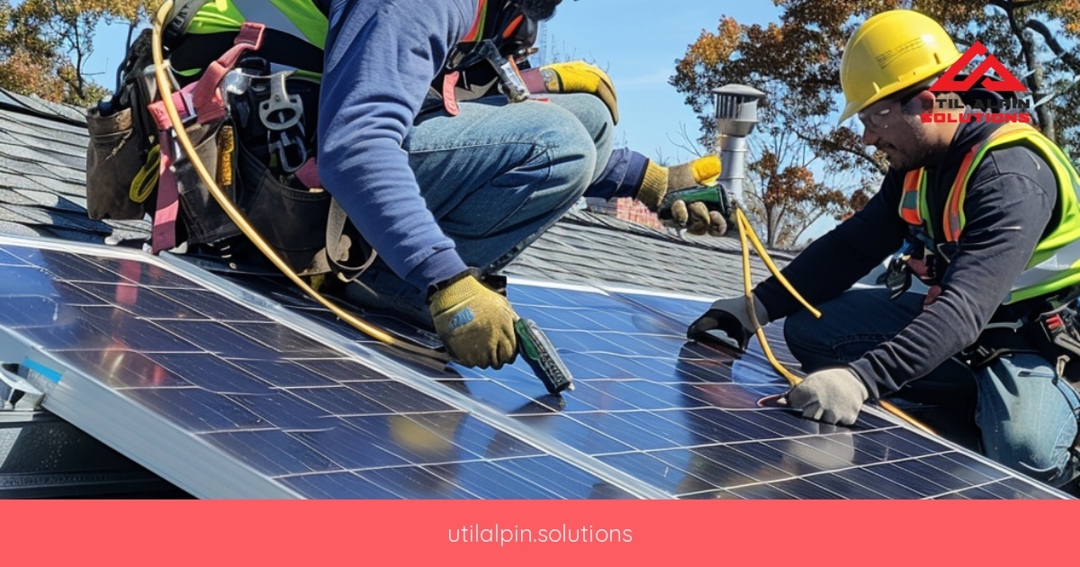 Instalarea panourilor solare în Sălaj