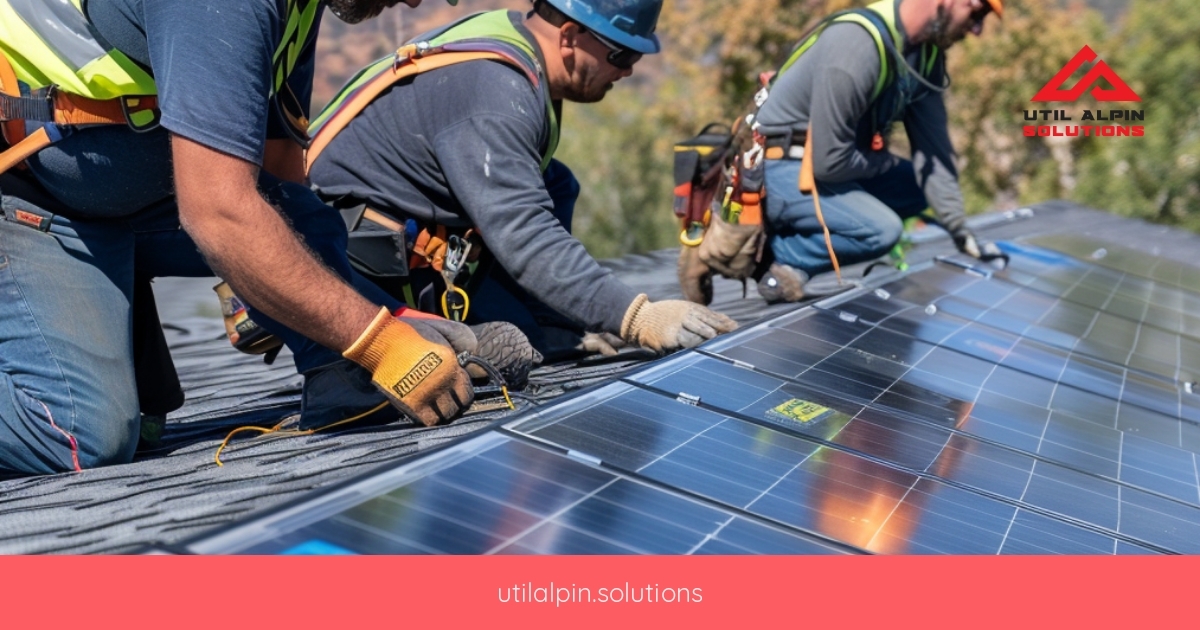 Montarea panourilor solare în Sibiu